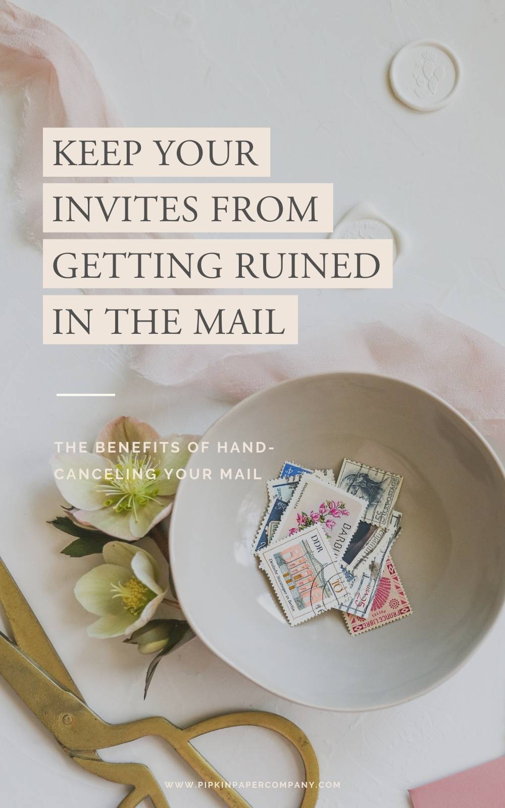 How to Hand Cancel Mail (and Why You Might Want To) Pipkin Paper Company