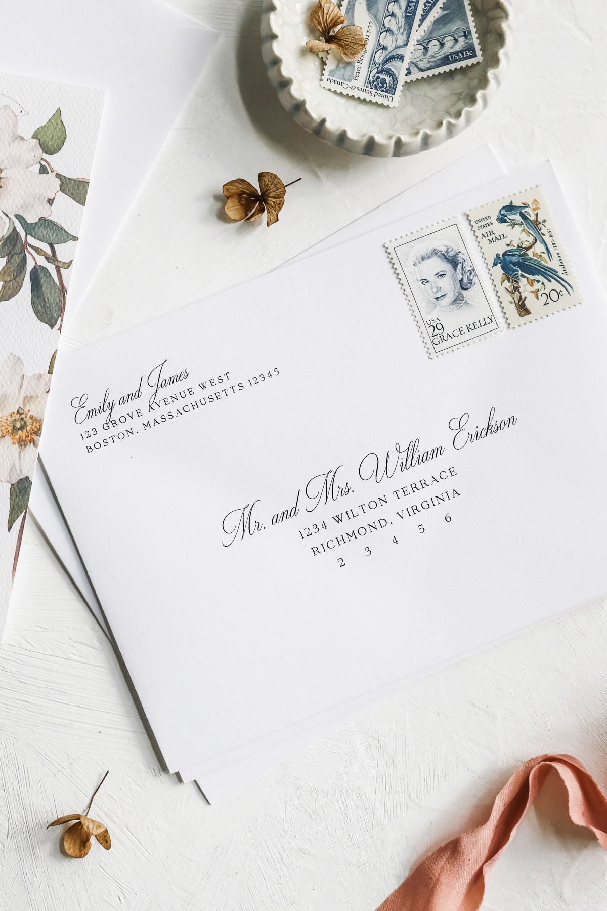 envelope address template printable